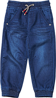Jeans mit Stretch & weitem Schnitt, blau, Gr. 128 ALANA