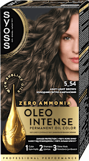 Vopsea permanentă fără amoniac 5-54  syoss Oleo Intense