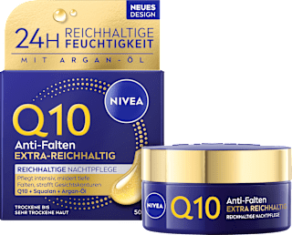 Nachtcreme Q10 Anti-Falten Reichhaltig NIVEA