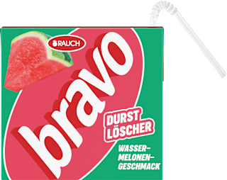 Erfrischungsgetränk Wassermelonen-Geschmack bravo