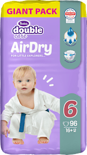 double care AirDry Giant pelene 6 (16+ kg) Violeta