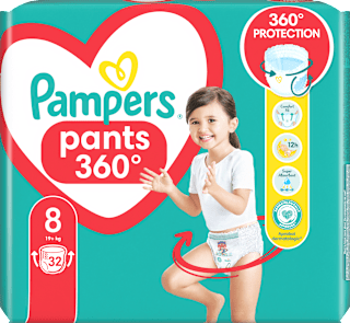 Пелени-гащички, размер 8 (19+ kg) Pampers