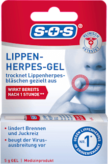 Lippenherpes-Gel SOS