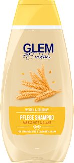 Shampoo Pflege Weizen & Colorin Schwarzkopf GLEM vital