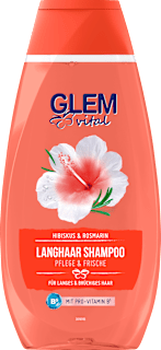 Shampoo Langhaar Hibiskus & Rosmarin Schwarzkopf GLEM vital