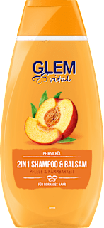 Shampoo & Balsam 2in1 Pfirsichöl Schwarzkopf GLEM vital