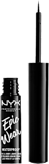 Tekoče črtalo za oči Epic Wear, 01 Black NYX PROFESSIONAL MAKEUP