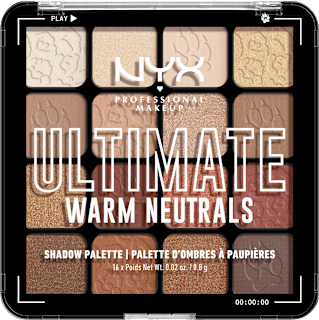 Paleta senčil Ultimate Shadow - Warm Neutrals NYX PROFESSIONAL MAKEUP