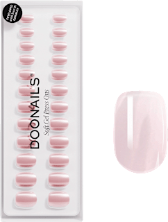 Künstliche Nägel, Soft Gel Press Ons Jetset Extra Short Square Doonails