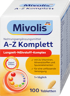 multivitamíny A-Z komplet Mivolis