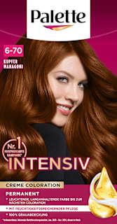 Haarfarbe 6-70 Kupfer Mahagoni Palette Intensive Color Creme