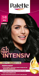 Haarfarbe 1-0/900 Schwarz Palette Intensive Color Creme