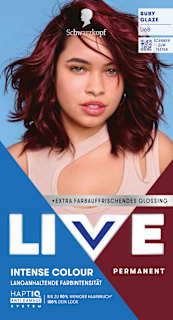 Haarfarbe U68 Ruby Glaze Schwarzkopf LIVE