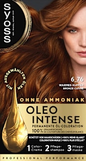 Haarfarbe 6_76 Warmes Kupfer Syoss Oleo Intense