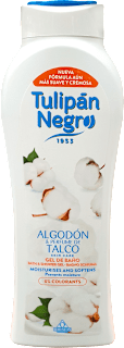 Gel de duș Algodon & Perfume de Talco     Tulipán Negro