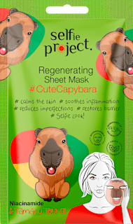 Tuchmaske Regenerating Cute Capybara Selfie Project