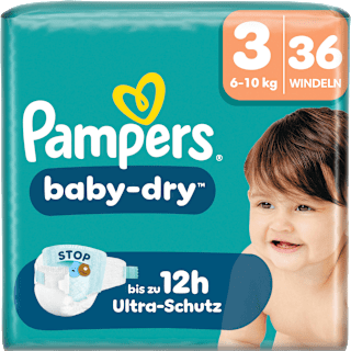 Windeln Baby-Dry Gr. 3 (6-10 kg) Pampers
