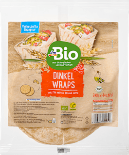 Wrapy orkiszowe dmBio