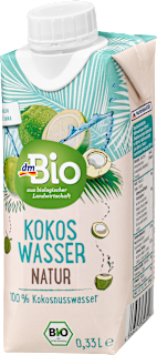 Woda kokosowa 100%, naturalna dmBio