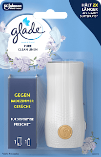 Lufterfrischer Minispray Touch & Fresh Pure Clean Linen Starterset glade