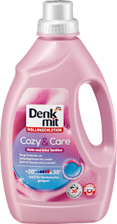 Folyékony finommosószer Cozy & Care, gyapjú ruhákhoz és érzékeny textíliákhoz Denkmit