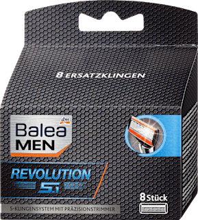 Nadomestne britvice s 5 rezili REVOLUTION 5.1  Balea MEN