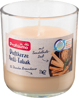 Duftkerze im Glas Anti Tabak Profissimo