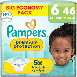 Windeln Premium Protection Gr. 6 XL (13-18 kg) Big Pack Pampers premium protection