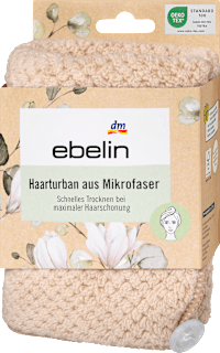 Mikroszálas hajturbán, többféle ebelin