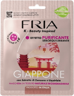 Maschera in tessuto purificante Giappone FRIA