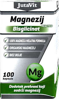 Magnezij Bisglicinat Reacted kapsule JutaVit