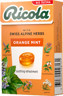 Biljni bomboni – naranča i menta Ricola