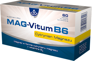 Cytrynian magnezu MAG-Vitum B6 OLEOFARM