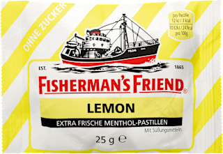 Pastillen Zitrone zuckerfrei Fisherman's Friend