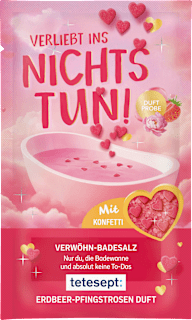 Badesalz Verliebt ins NICHTS TUN! tetesept