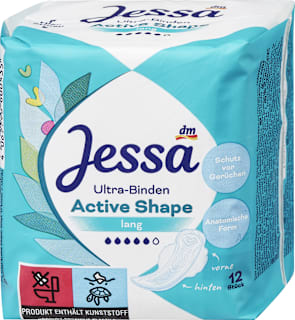 Assorbenti Ultra Active Shape Lunghi Jessa