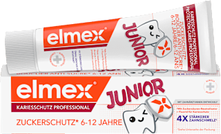 Zahnpasta Junior Kariesschutz Professional elmex