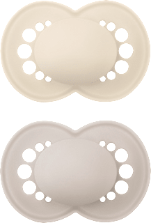 Schnuller Original beige 6-16 Monate mam