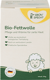 Fettwolle Bio Grünspecht
