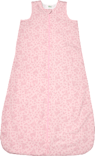 Schlafsack 1,5 TOG mit Blumen-Muster, rosa, 110 cm ALANA