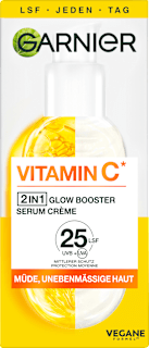 Gesichtsserum-Creme 2in1 Vitamin C, LSF 25 Garnier Skin Active