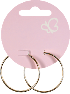 Naušnice – ring, zlatne ACCESSOIRES