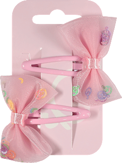 Dječje ukosnice za kosu – mašna, roze ACCESSOIRES