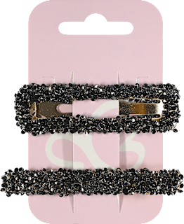 Ukosnice za kosu – svjetlucavo crne ACCESSOIRES