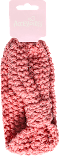 Dječja pletena traka za kosu – ružičasta ACCESSOIRES