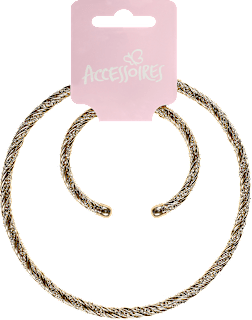 Set ogrlica i narukvica – zlatna ACCESSOIRES