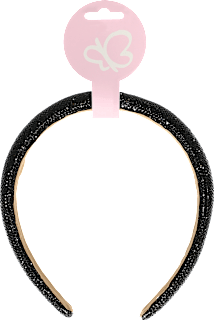 Rajf za kosu – svjetlucavo crni ACCESSOIRES