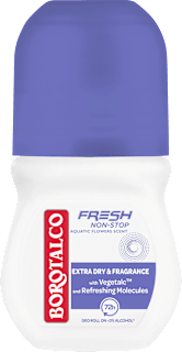 Antitranspirant Deo Roll-on FRESH Non-Stop Aquatic Flowers Scent Borotalco