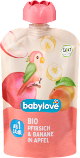BIO kašica od jabuke, breskve i banane, 12+ mj babylove
