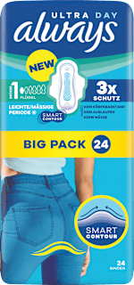 Ultra-Binden Day Normal 1 mit Flügel, Big Pack always